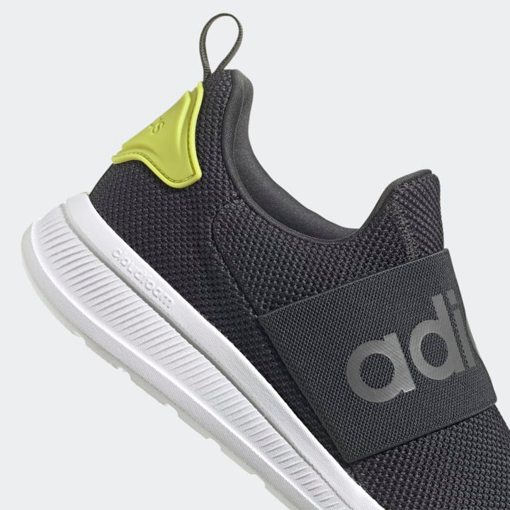 adidas Lite Racer Adapt 4.0 Carbono / Gris Cinco / Amarillo Ácido