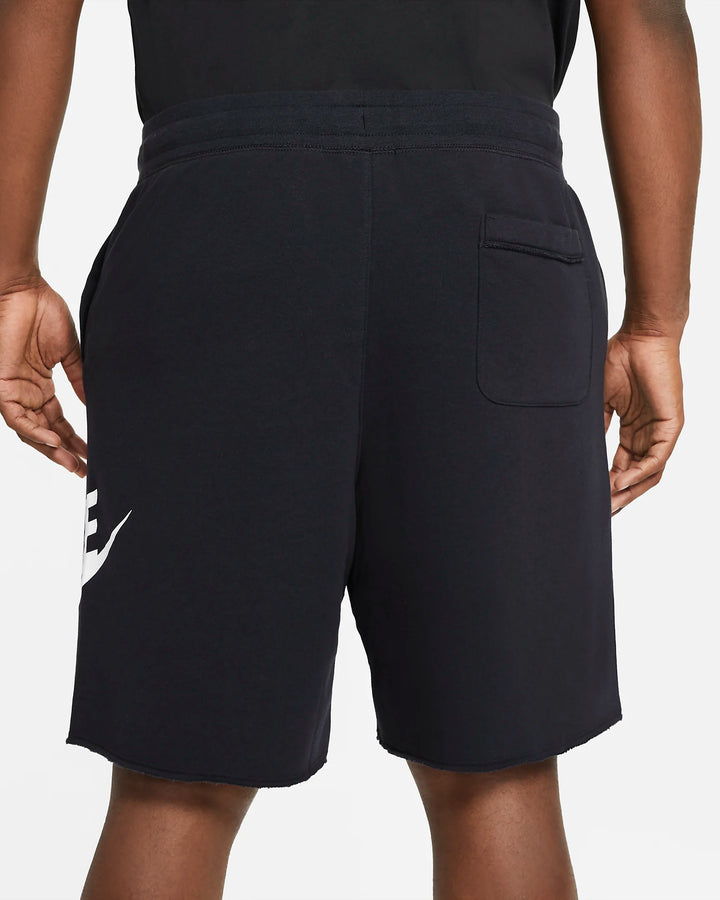 Nike Sportswear Alumni Men's Terry Shorts Black/White