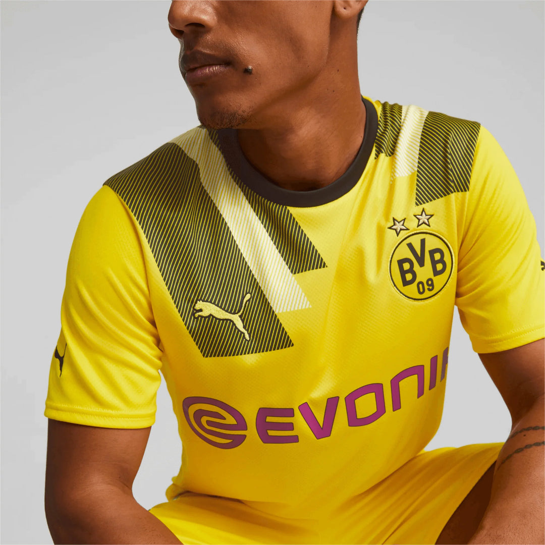 Camiseta Puma Borussia Dortmund Cup 22 Cyber ​​Amarillo