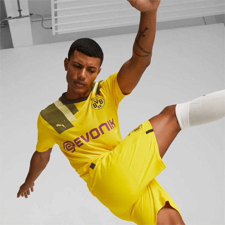 Camiseta Puma Borussia Dortmund Cup 22 Cyber ​​Amarillo