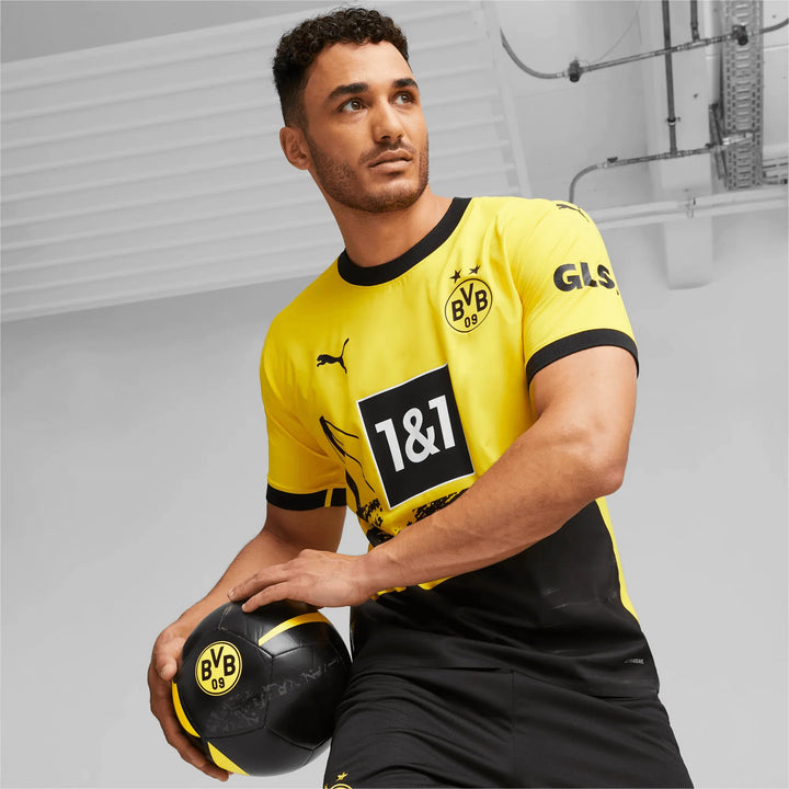 PUMA Men's Borussia Home Authentic Jersey 23