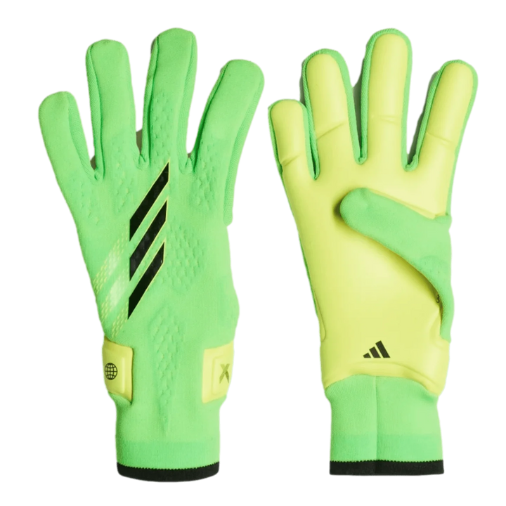 adidas X PRO Goalkeeper Gloves Green/Black/Solar Yellow