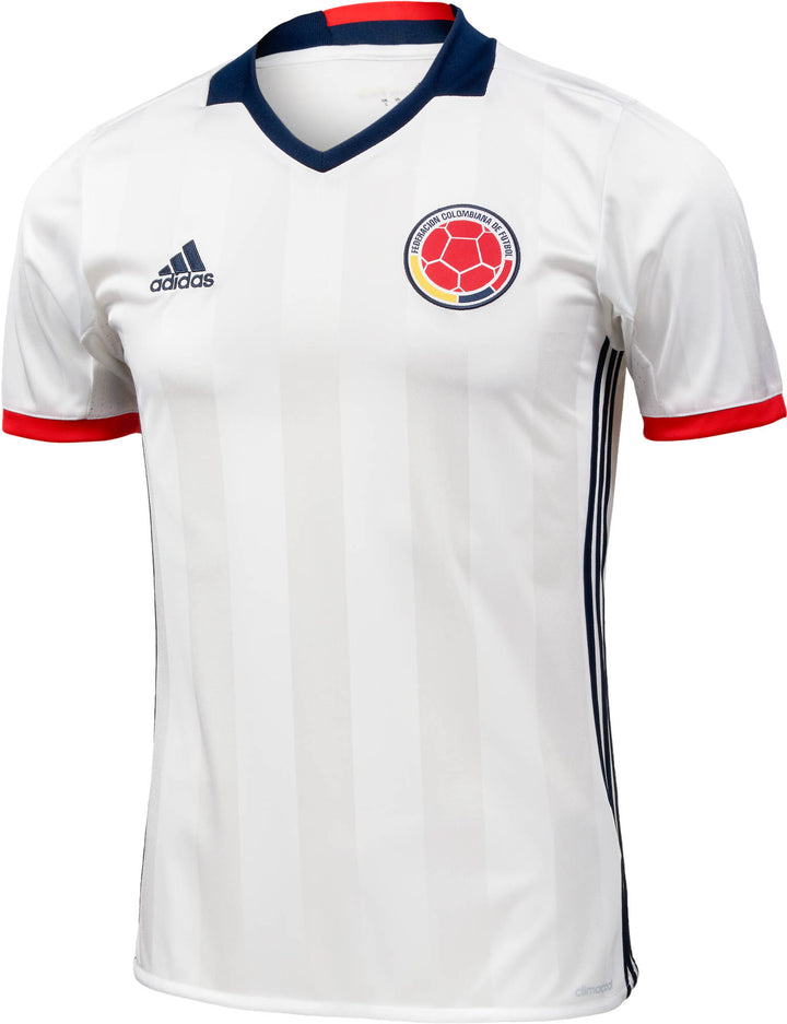 adidas Colombia Home Jersey 16 Y Niño Blanco