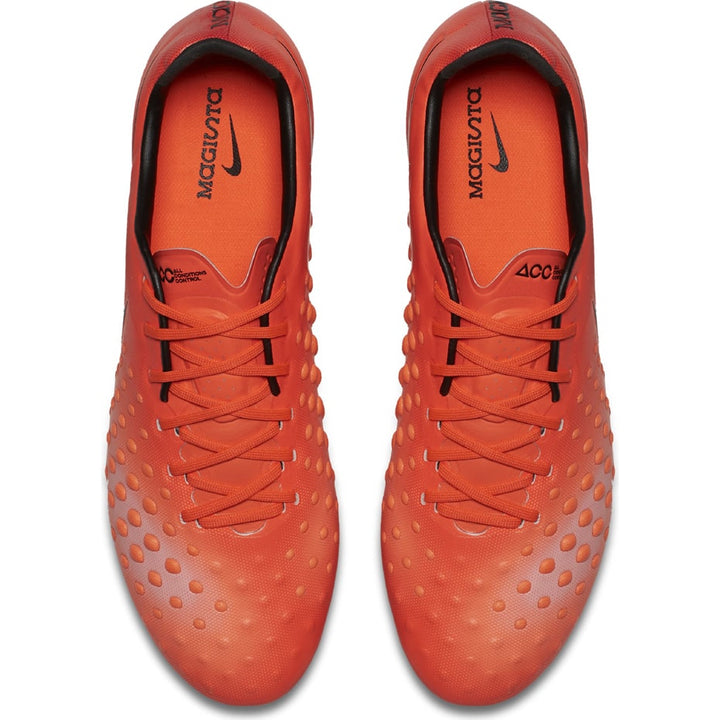 Botas de fútbol para terreno firme Nike Magista Opus II FG Total Crimson/Negro/Rojo