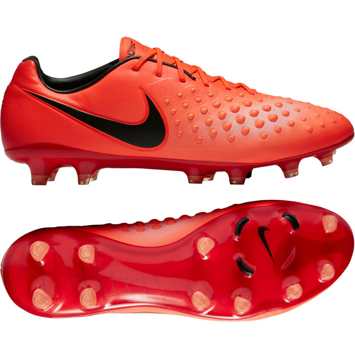 Nike Magista Opus II FG Firm Ground Football Boots Total Crimson/Black/Red
