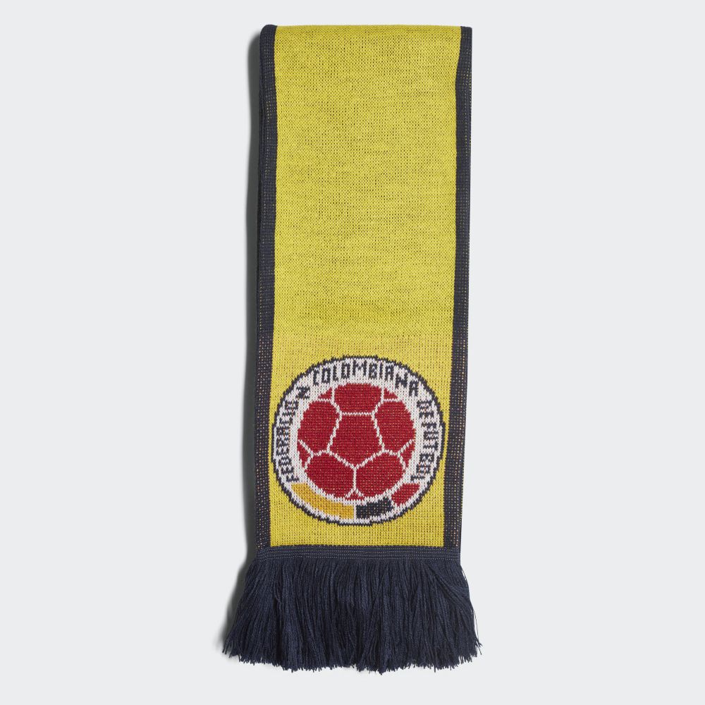 adidas Colombia Home Scarf Yellow/Navy