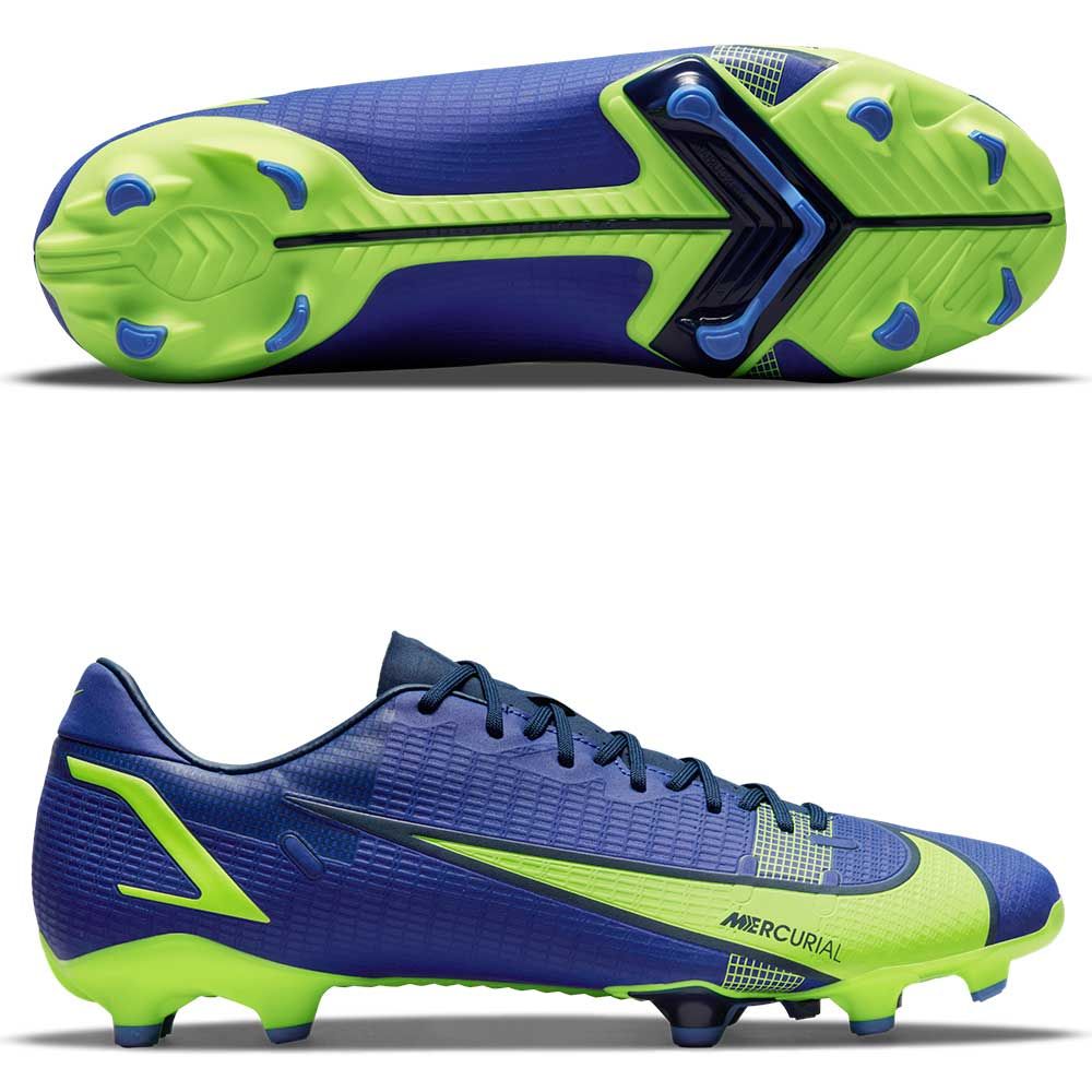 Botas de fútbol para superficies múltiples Nike Mercurial Vapor 14 Academy FG/MG Lapislázuli/Voltio/Azul Void