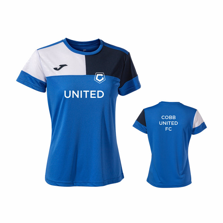 Camiseta de manga corta Cobb United FC Joma Crew Mujer