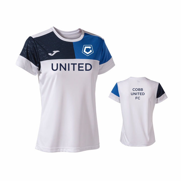 Camiseta de manga corta Cobb United FC Joma Crew Mujer