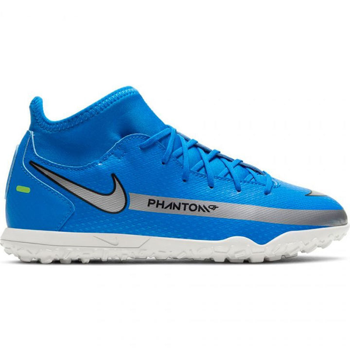 Calzado de fútbol para césped artificial Nike Jr. Phantom GT Club Dynamic Fit TF para niños