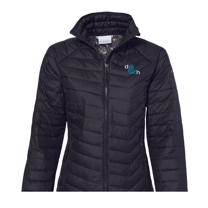 D&amp;H Columbia Chaqueta Powder Lite para mujer