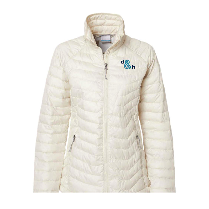 D&amp;H Columbia Chaqueta Powder Lite para mujer