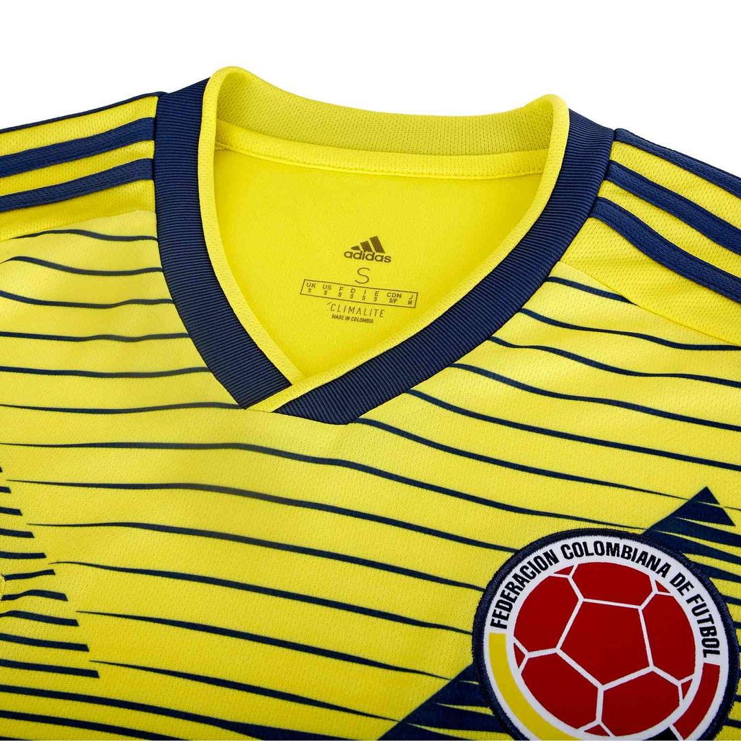 adidas Colombia Home Jersey 19 Yellow