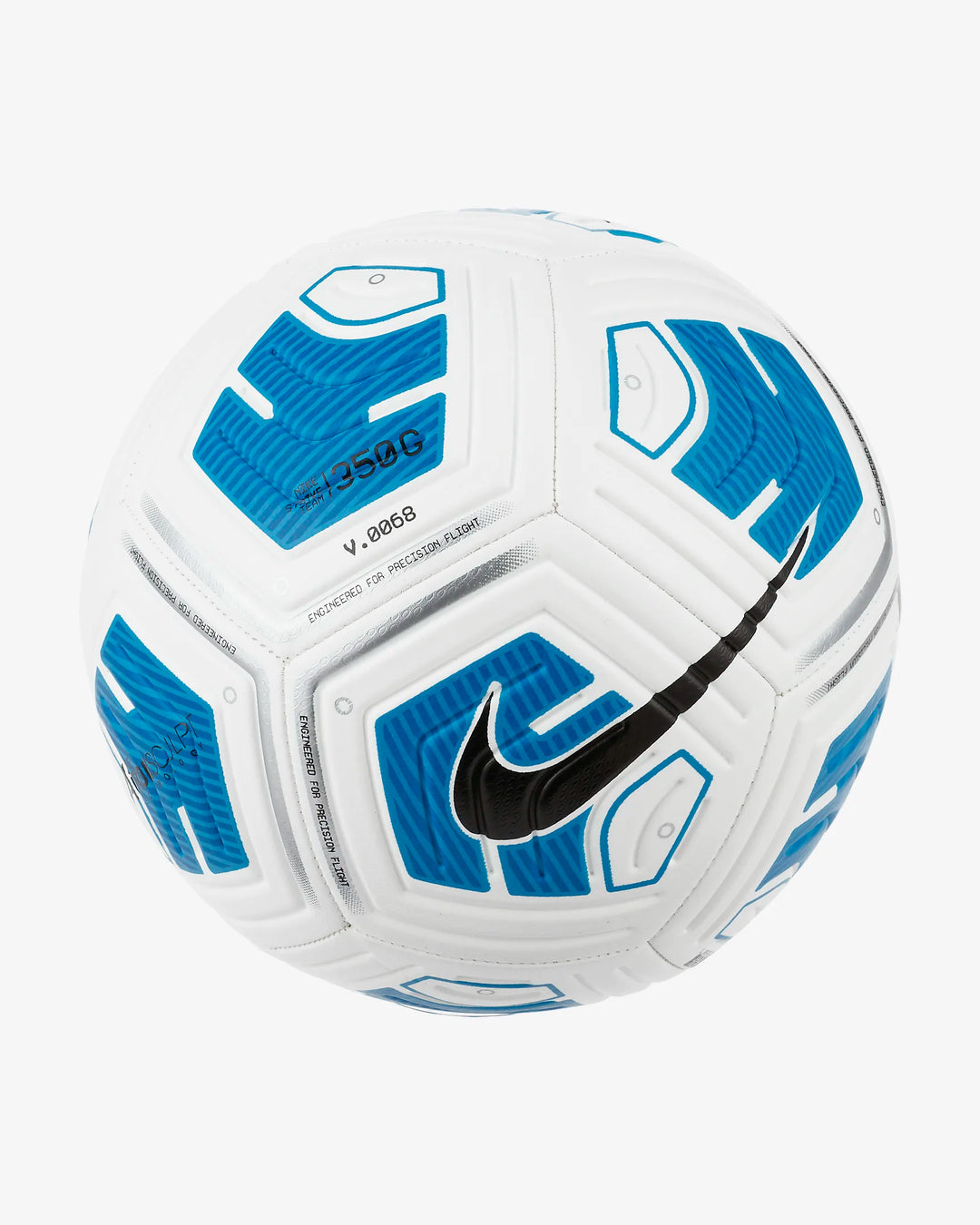 Balón de fútbol Nike Strike Team Blanco/Azul/Negro