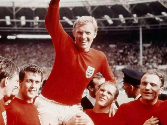 Retro England Jersey  WC 1966 Red