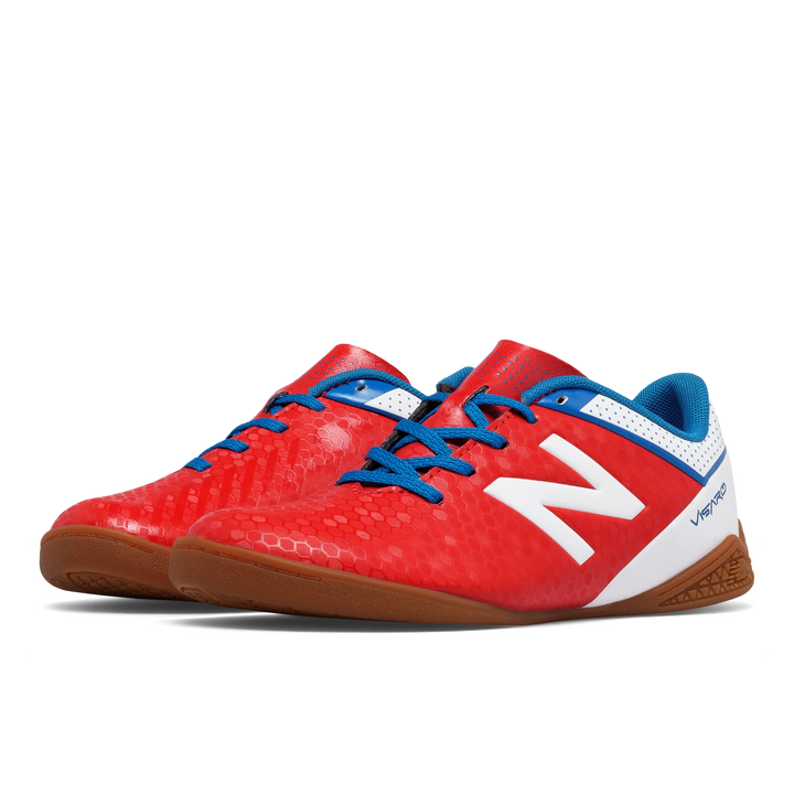 New Balance JR Visaro Cotrol Indoor Atomic Rojo