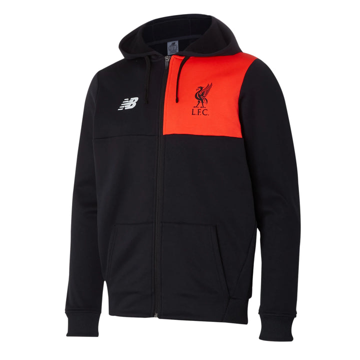 Sudadera con capucha New Balance Liverpool Elite Training negro