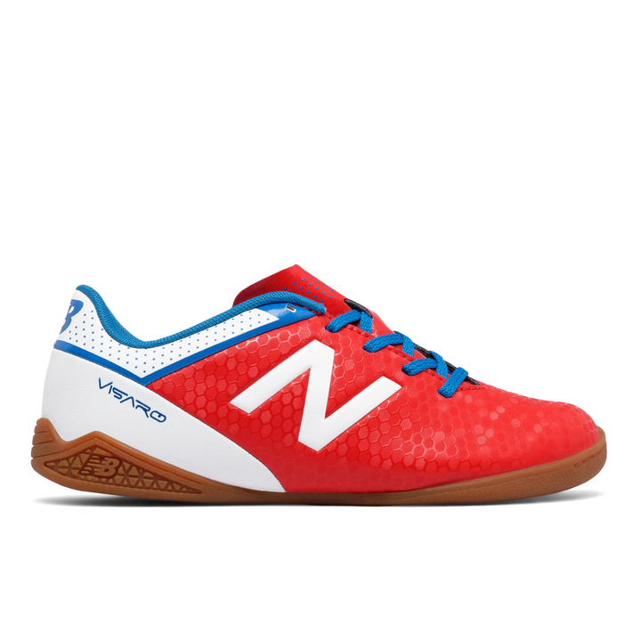 New Balance JR Visaro Cotrol Indoor Atomic Rojo