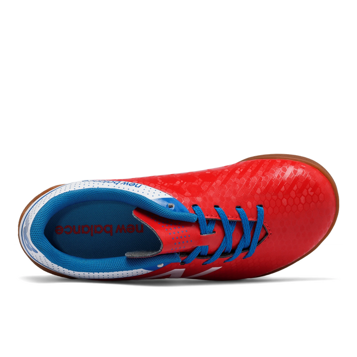 New Balance JR Visaro Cotrol Indoor Atomic Rojo