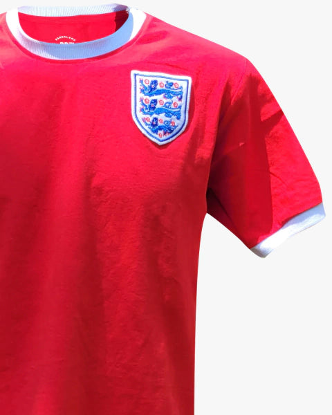 Retro England Jersey  WC 1966 Red