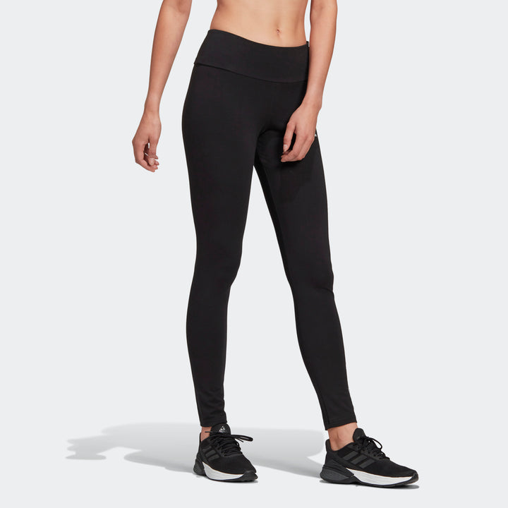 adidas Women's Essentials Stacked Logo High Rise Leggings