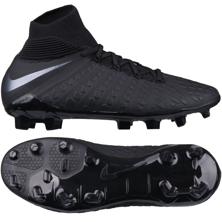 Nike JR Phantom Elite D FG Negro