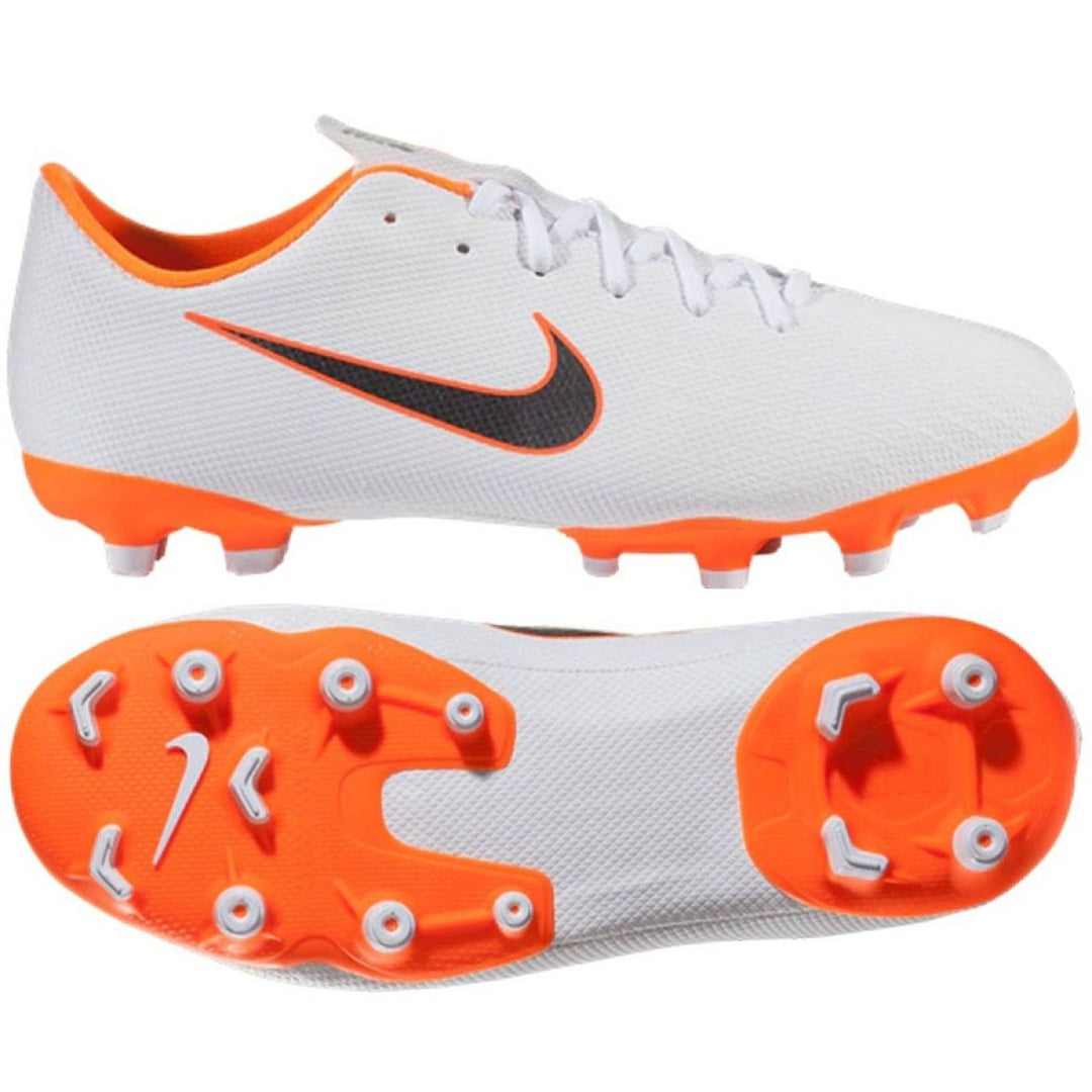 N JR Vapor 12 Academy GS FG Blanco