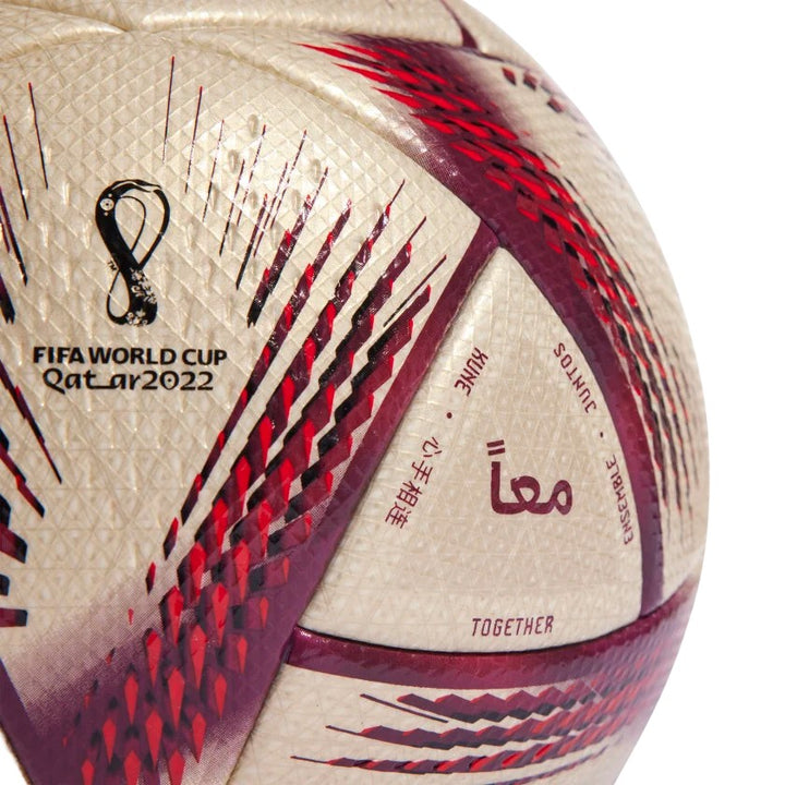 Balón de fútbol adidas HILM PRO Dorado/Granate