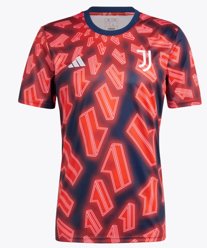 Camiseta adidas prepartido de la Juventus
