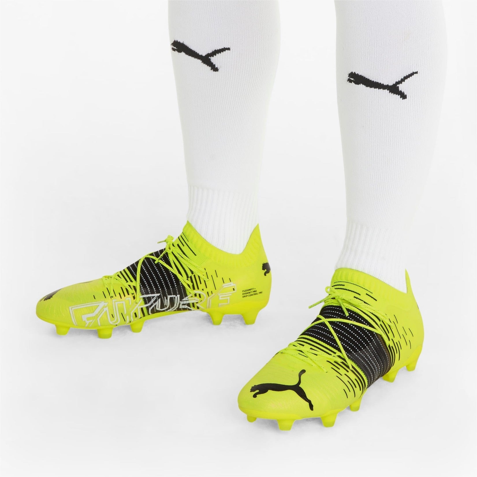 Puma Future Z 1.1 FG Firm Ground Football Boots Yellow/Black