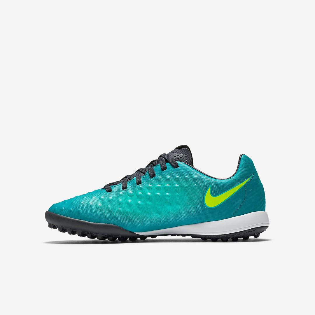 Botas de fútbol Nike Jr Magista Opus II TF para niños Verde azulado/Voltio/Obsidiana