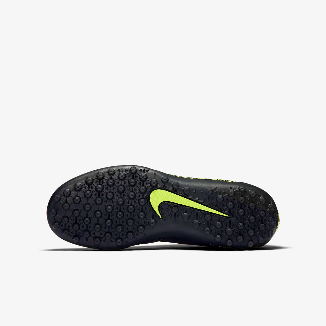 Botas de fútbol Nike Jr HyperVenom Phelon II TF para niños Negro/Blanco/Volt