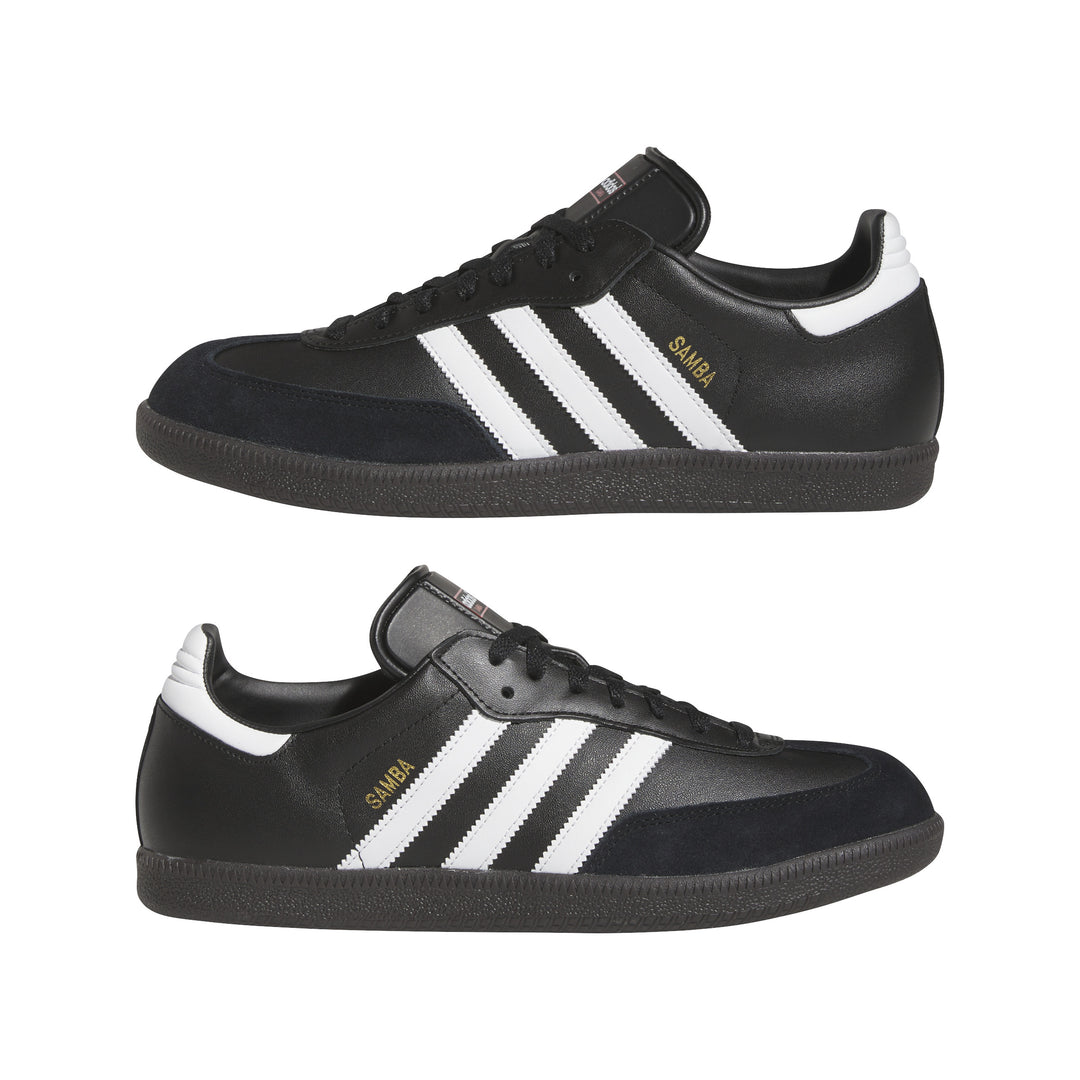 adidas Samba Leather Indoor Shoes Black