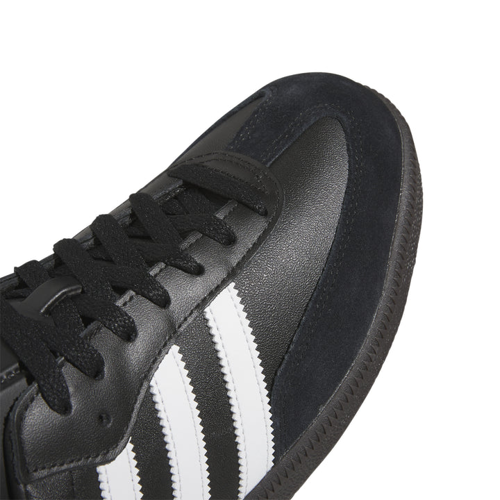 Zapatillas de interior adidas Samba de cuero negro