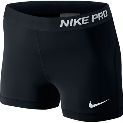 Pantalón corto de compresión Nike Pro Core de 3" para mujer