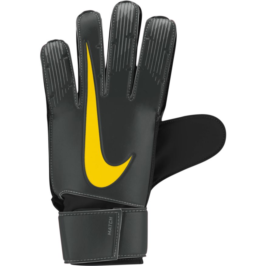 Nike Match Goalkeeper Gloves Anthracite/Black/Yellow