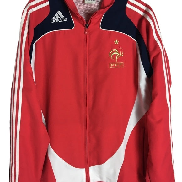 Chaqueta adidas Francia 08 Roja