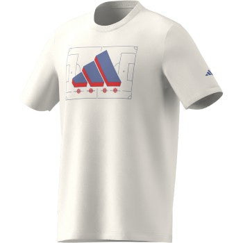 Camiseta con logo de fútbol de adidas