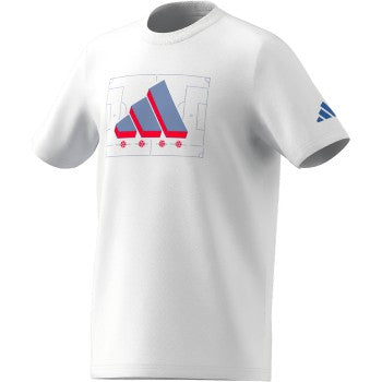 Camiseta con logo de fútbol de adidas