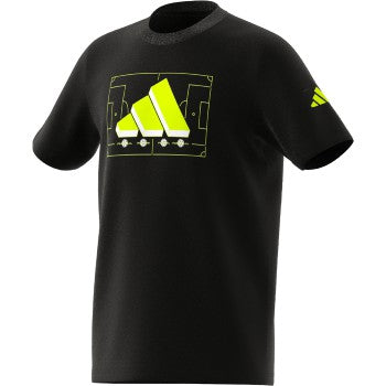 Camiseta con logo de fútbol de adidas