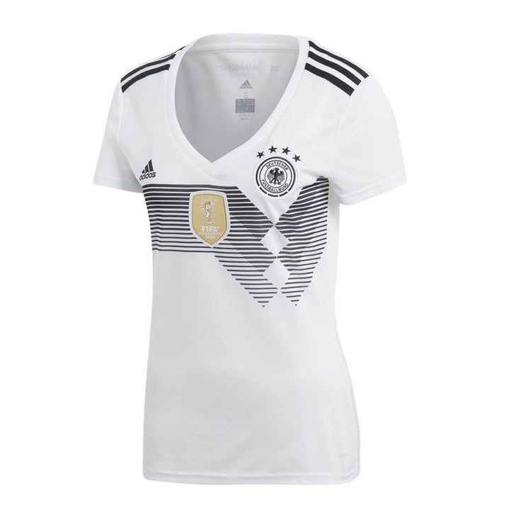 adidas Camiseta de local de Alemania para mujer 17 Blanco