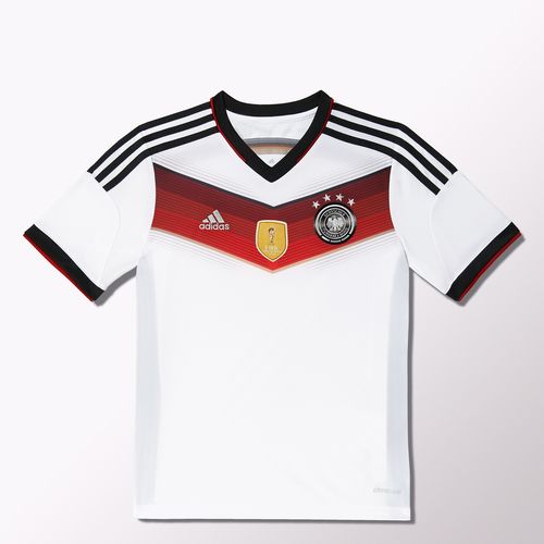 adidas Kid's Germany Home Jersey 14/15 White