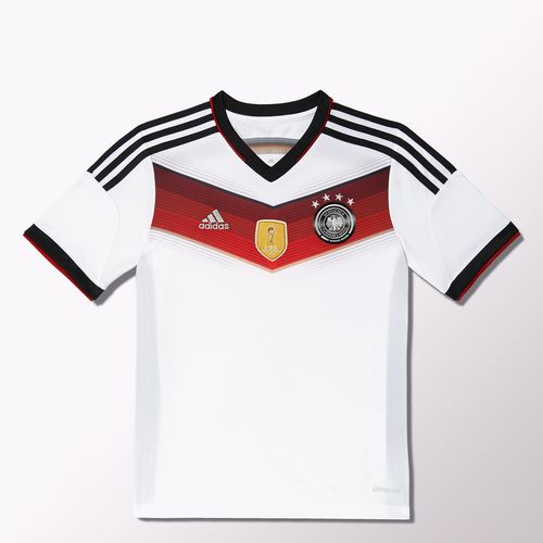 Camiseta adidas Niño Alemania Primera Equipación 14/15 Blanco 