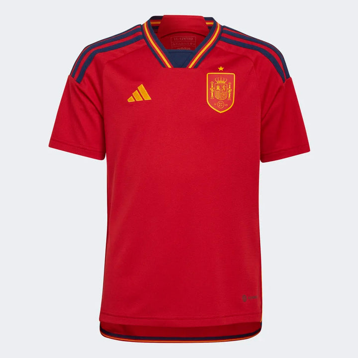 adidas Kids Spain Home Jersey 22