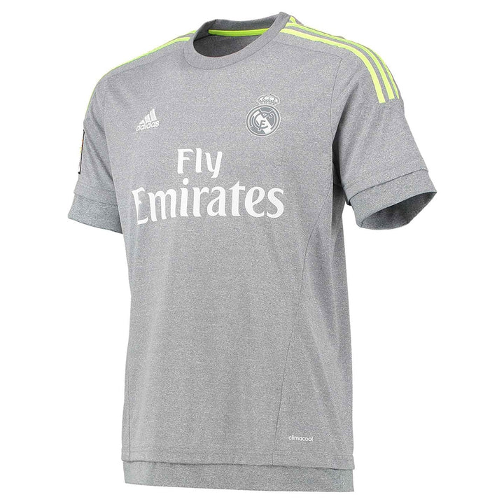 adidas Real Madrid Away Jersey 15 Gris