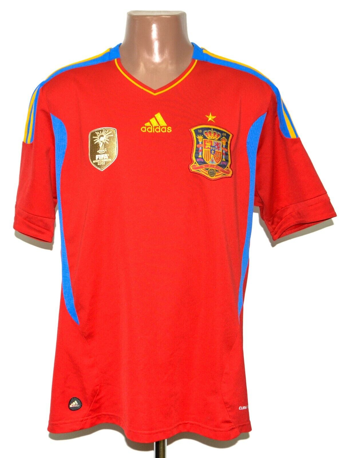 Camiseta adidas Ninos Espana Primera Equipacion 10 11 Rojo Best Buy Soccer Team s Store