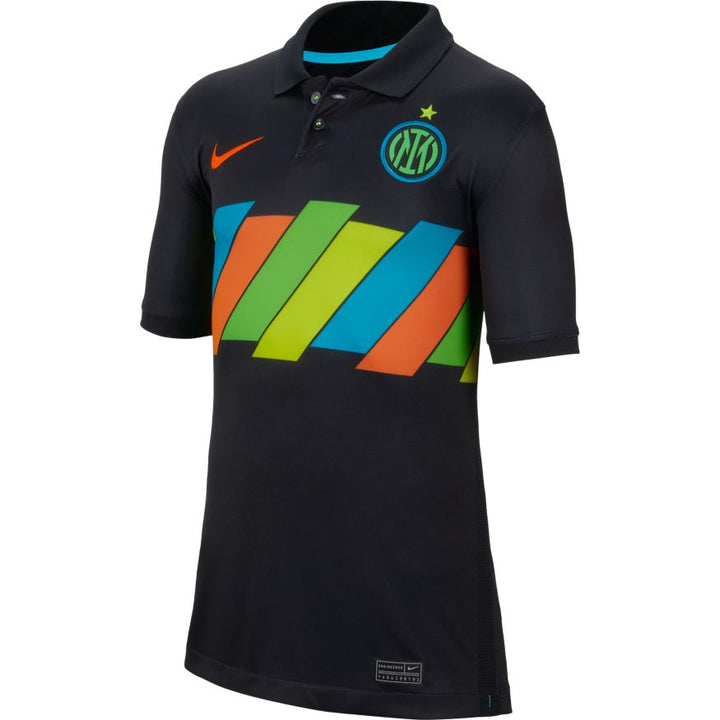 Nike Inter Milan Tercera Camiseta Niño 22 Y Negro