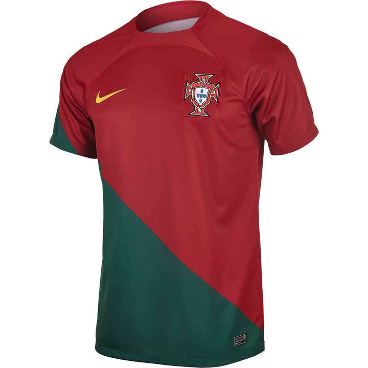 Nike Men's Portugal Stadium Home Jersey 22