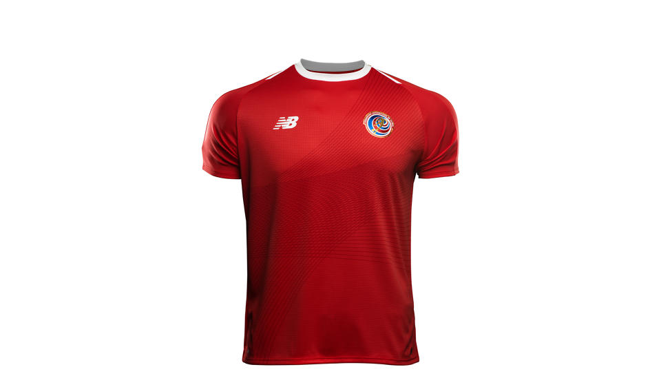 Camiseta New Balance Costa Rica Local 18 Rojo