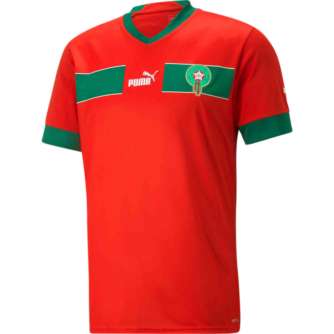 Puma Camiseta de local de Marruecos para hombre 22